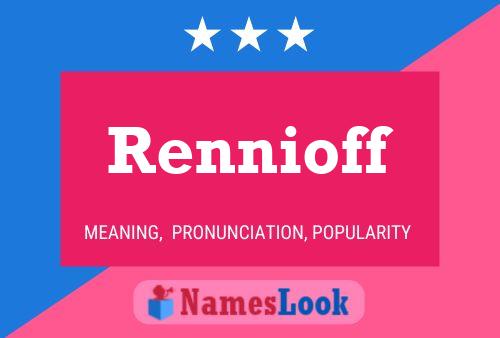 ملصق اسم Rennioff