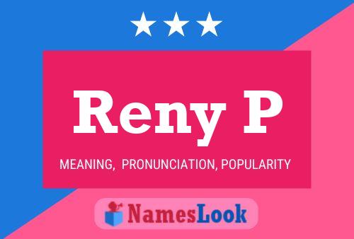 ملصق اسم Reny P