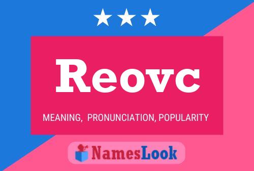 ملصق اسم Reovc