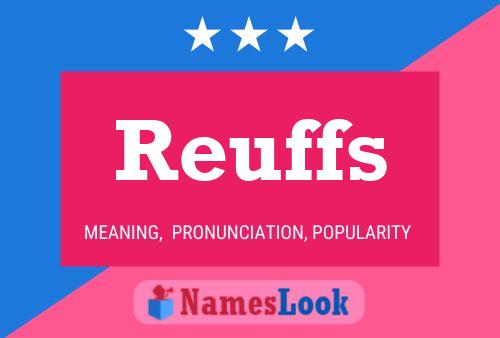 ملصق اسم Reuffs