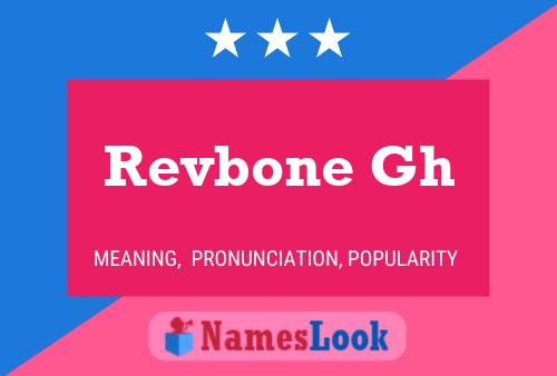 ملصق اسم Revbone Gh