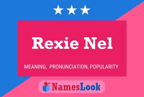 ملصق اسم Rexie Nel