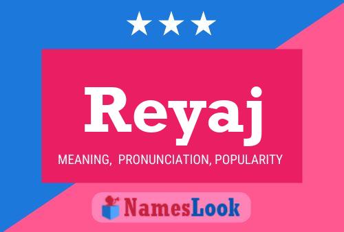 ملصق اسم Reyaj