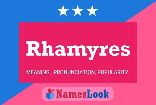 ملصق اسم Rhamyres