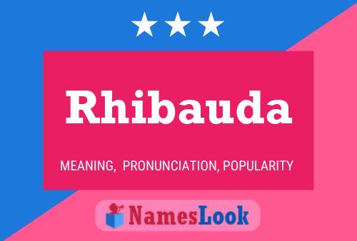 ملصق اسم Rhibauda