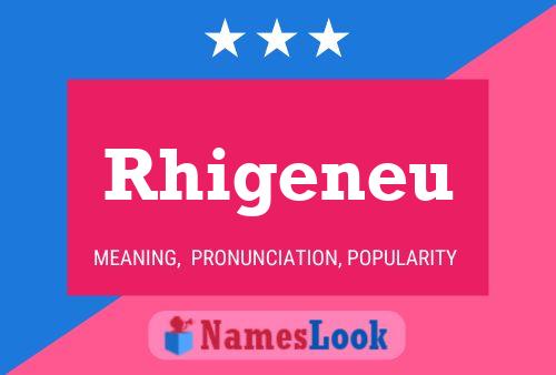 ملصق اسم Rhigeneu