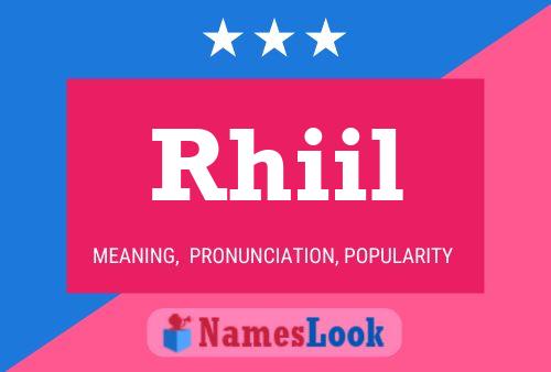 ملصق اسم Rhiil