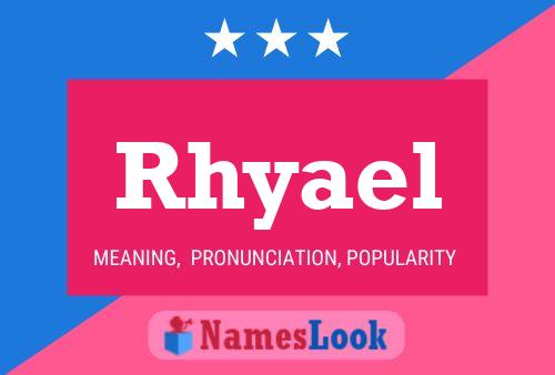 ملصق اسم Rhyael