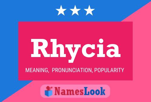 ملصق اسم Rhycia