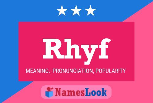 ملصق اسم Rhyf