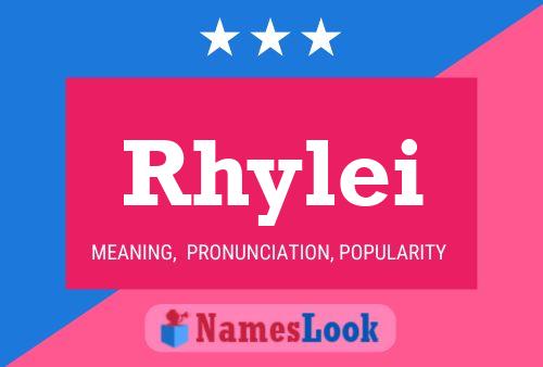 ملصق اسم Rhylei