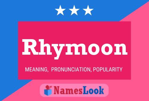 ملصق اسم Rhymoon