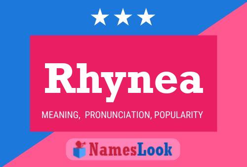 ملصق اسم Rhynea