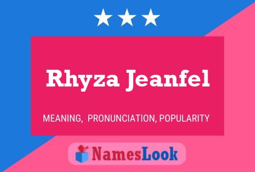 ملصق اسم Rhyza Jeanfel