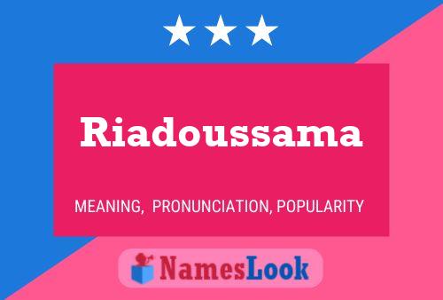 ملصق اسم Riadoussama