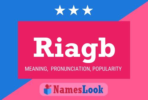 ملصق اسم Riagb