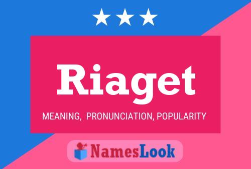 ملصق اسم Riaget