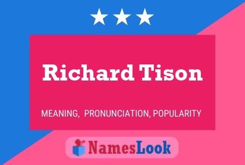 ملصق اسم Richard Tison