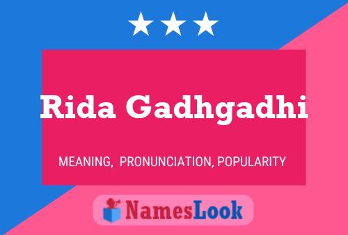 ملصق اسم Rida Gadhgadhi