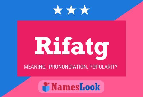 ملصق اسم Rifatg