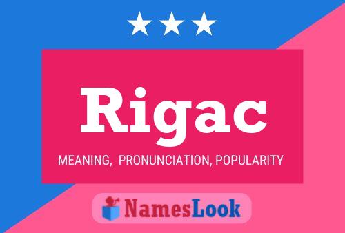 ملصق اسم Rigac