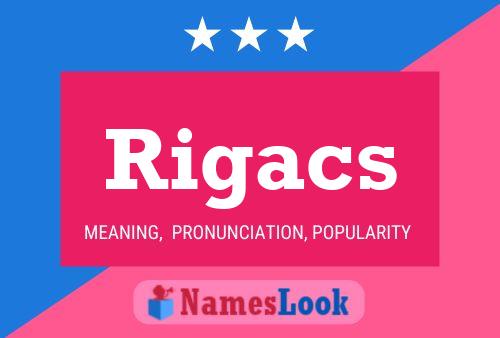 ملصق اسم Rigacs