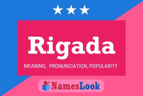 ملصق اسم Rigada