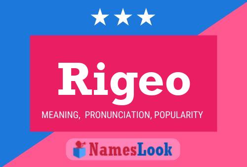 ملصق اسم Rigeo