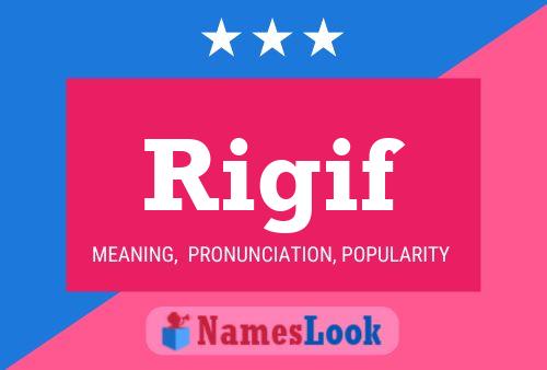 ملصق اسم Rigif