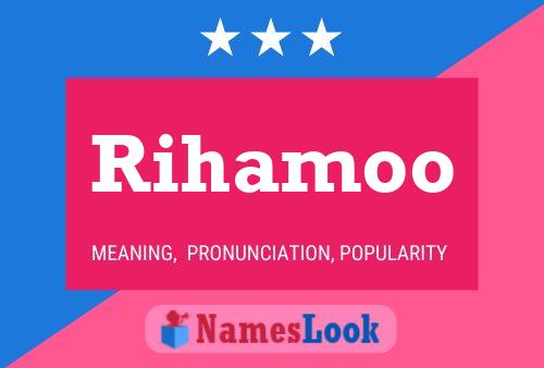 ملصق اسم Rihamoo