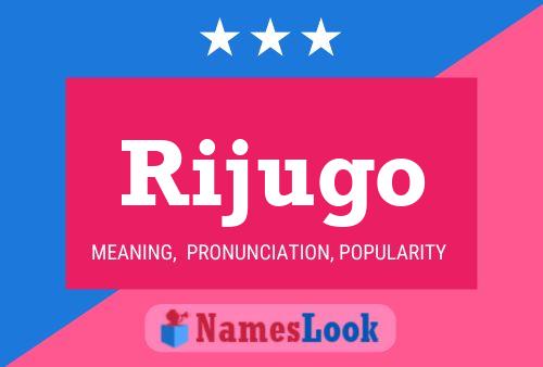 ملصق اسم Rijugo