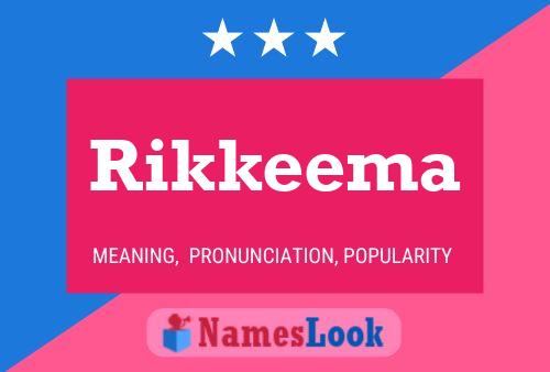 ملصق اسم Rikkeema