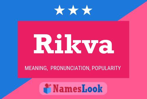 ملصق اسم Rikva