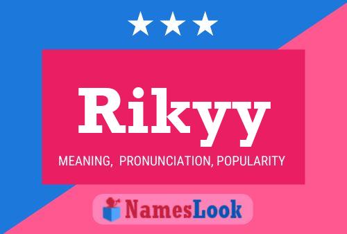 ملصق اسم Rikyy