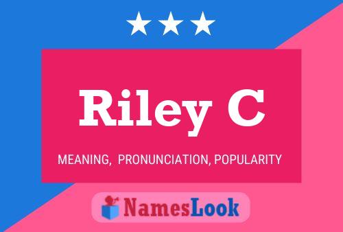 ملصق اسم Riley C