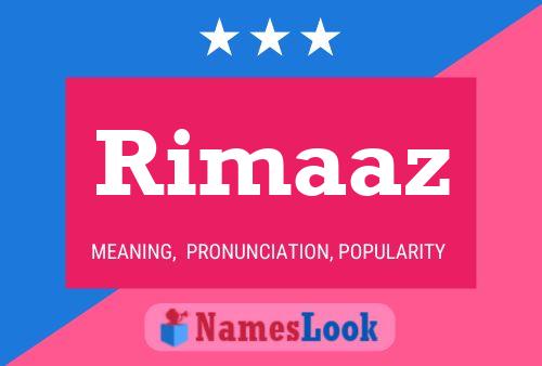 ملصق اسم Rimaaz