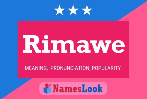 ملصق اسم Rimawe