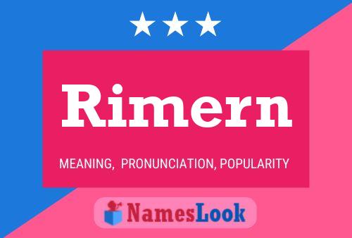 ملصق اسم Rimern