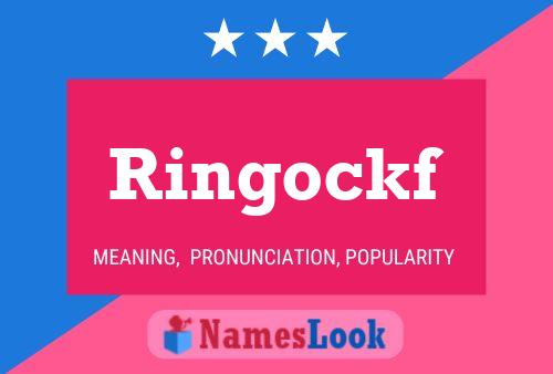 ملصق اسم Ringockf