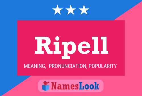 ملصق اسم Ripell