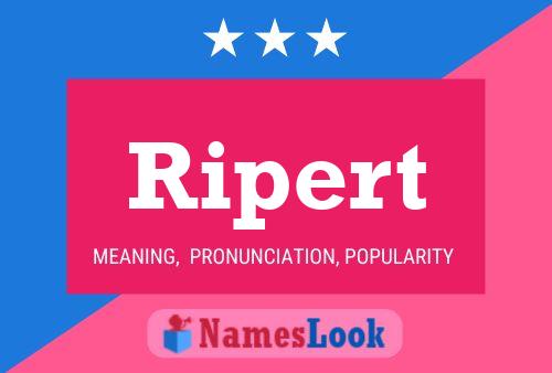 ملصق اسم Ripert