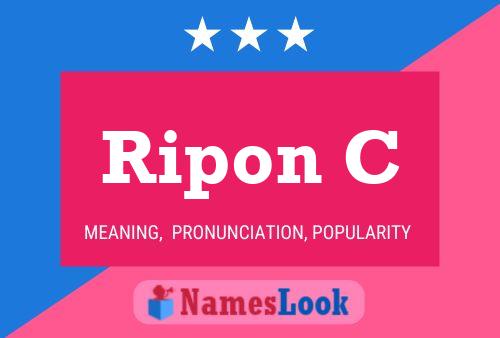 ملصق اسم Ripon C