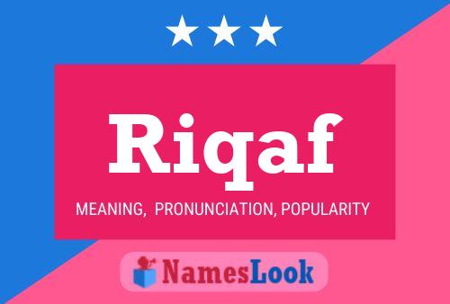 ملصق اسم Riqaf