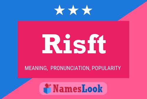 ملصق اسم Risft