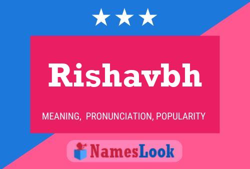 ملصق اسم Rishavbh