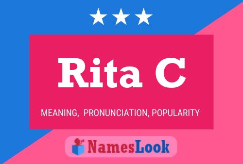 ملصق اسم Rita C