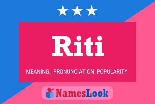 ملصق اسم Riti