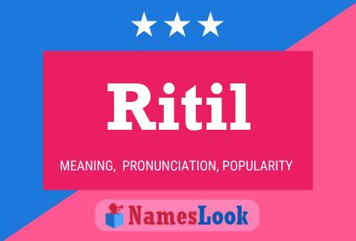 ملصق اسم Ritil