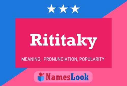 ملصق اسم Rititaky