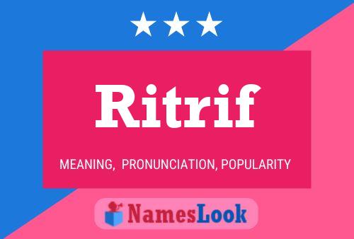 ملصق اسم Ritrif